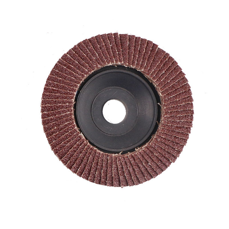 百叶片抛光片 角磨机磨光片木头打磨片100不锈钢千叶轮砂布百叶轮