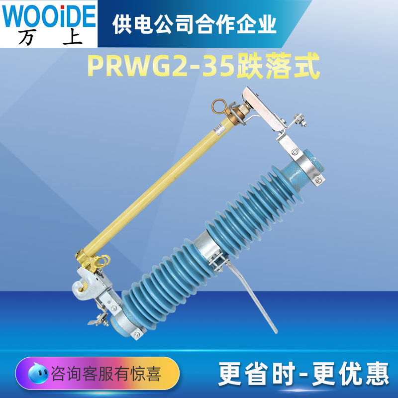 高压熔断器PRWG2-35/200A户外跌落式熔断器防风型风电站