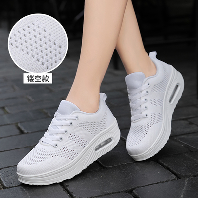 旅游鞋厚底防滑休闲鞋女士