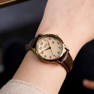 歌迪GEDI简约韩版女表复古高级感