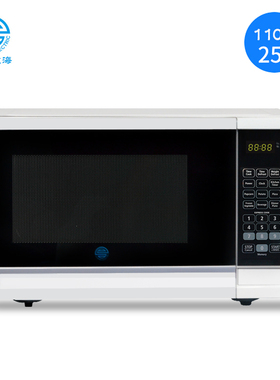 110V伏60Hz出口微波炉家用蒸烤箱一体机智能小型转盘平板式25L