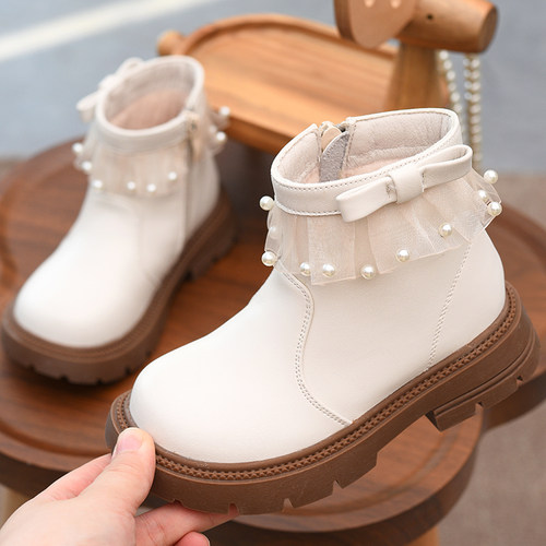 马丁靴儿童洋气女童短靴