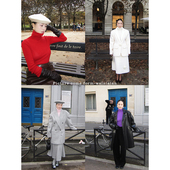 WEINISIAN朱小姐2025新款 女显瘦打底上衣 秋冬百搭高领毛衣针织衫