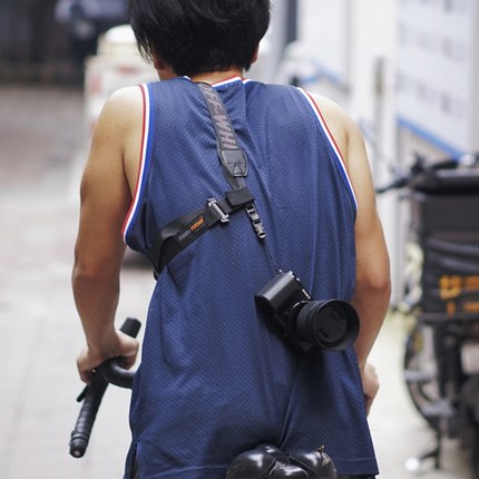 公路车山地车骑行相机单反微单背带固定背带挂绳挂脖瓜车gravel带