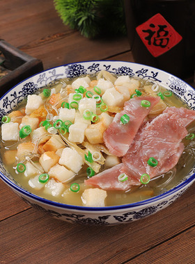 仿真陕西岐山油泼面羊肉泡馍模型