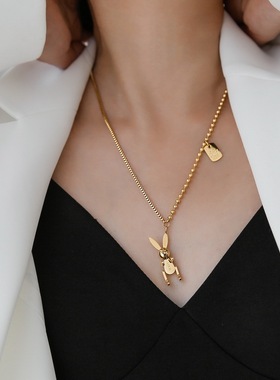 洗澡不用摘轻奢设计感可爱