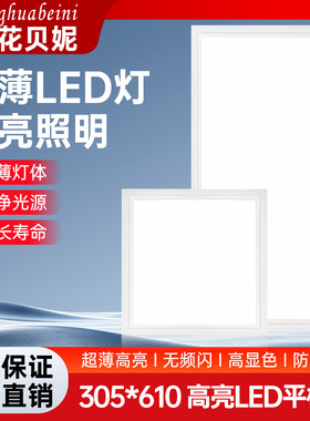 305*610集成吊顶灯嵌入式厨房灯