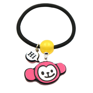 GRAIN de BEAUTE韩国趣味猴子小鸭西瓜菠萝发圈发绳头饰