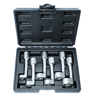 适用宝马奔驰大众喷油管套筒扳手L型开口扳手12/14/16/17/18/19mm