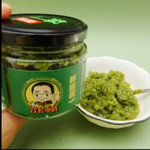 辣酱青椒酱香辣青椒酱可口爽脆香辣拌面拌饭夹馍包邮