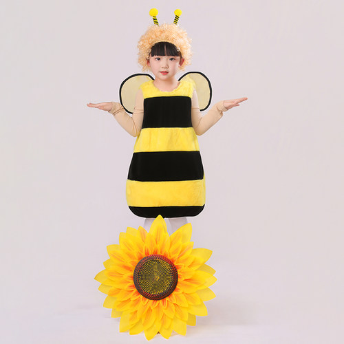 儿童蜜蜂COS演出服六一幼儿园