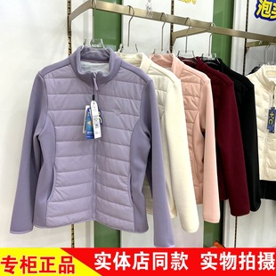 冰川时代25C2502秋冬加厚北冰羊立领绵羊毛外套女保暖棉服可内搭