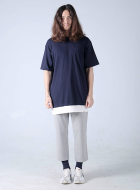 a.t Between Street Folmal直筒休闲宽松阔腿八分裤 不支持退换