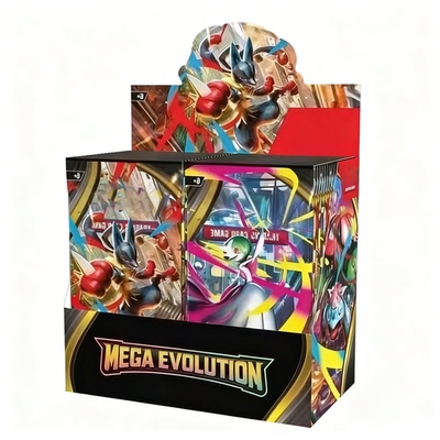 神奇宝贝卡片Evolutions宝可梦英文版剑盾卡牌抽卡盒补充包初代ex