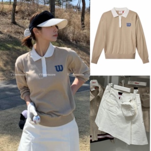 [韩国直邮]威尔胜Wilson保暖可拆卸马甲外套短裙毛衣