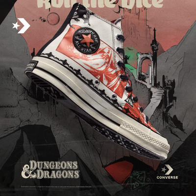 CONVERSE匡威官方 Converse x DUNGEONS & DRAGONS帆布鞋A09883C