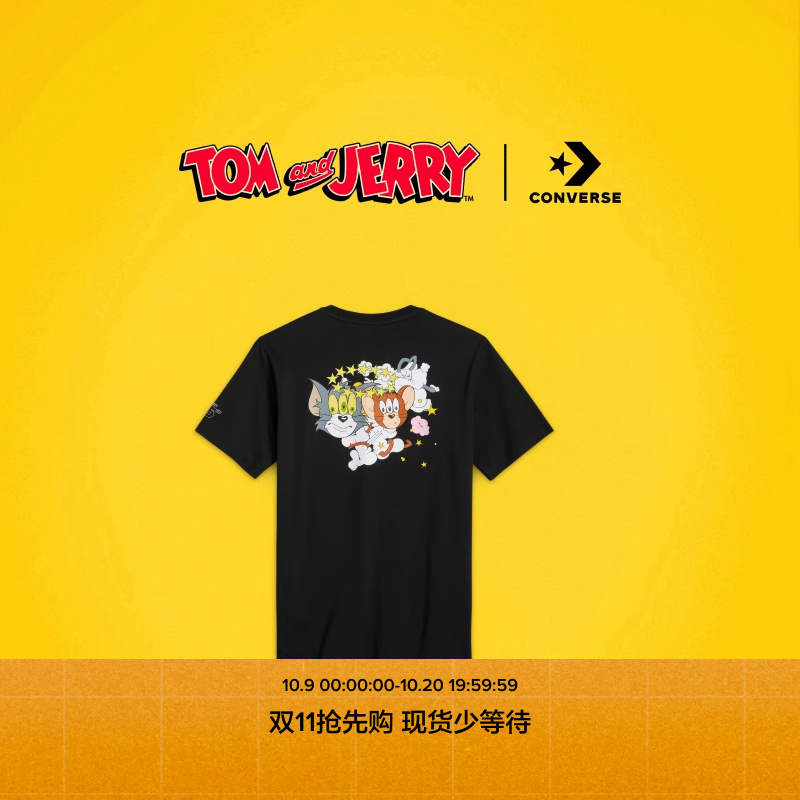 CONVERSE匡威官方 Converse x Tom and Jerry联名T恤10028755