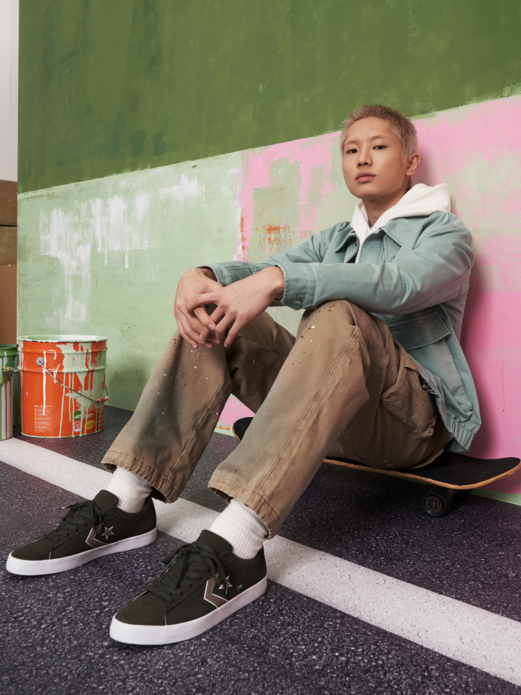 CONVERSE 컨버스 공식 가을 겨울 남성 작업복 스타일 멀티 포켓 퀼팅 재킷 10026903