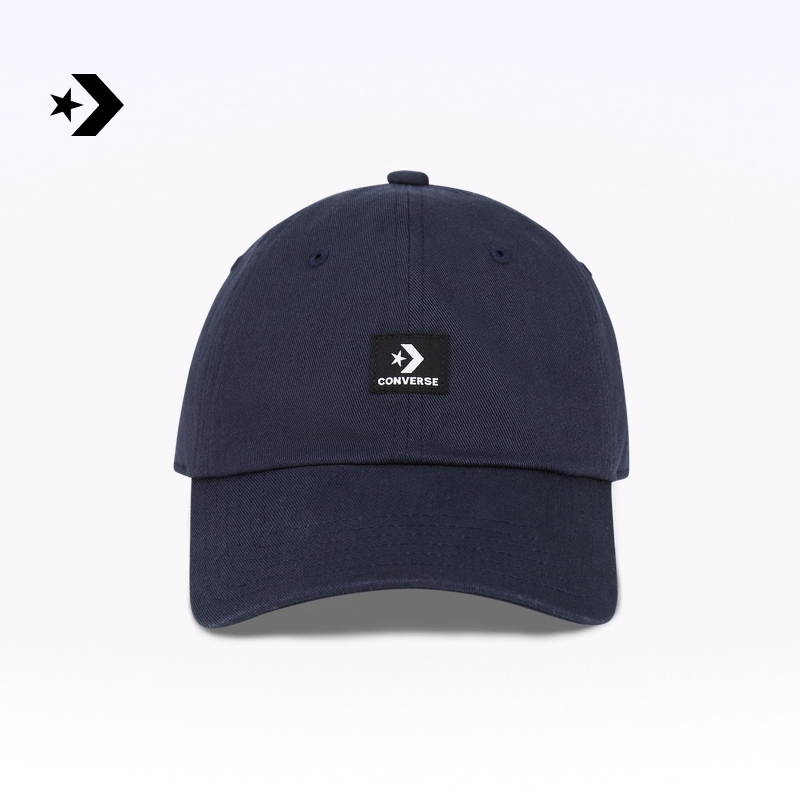 CONVERSE匡威官方 春夏新品男女简约星箭LOGO复古棒球帽10027420