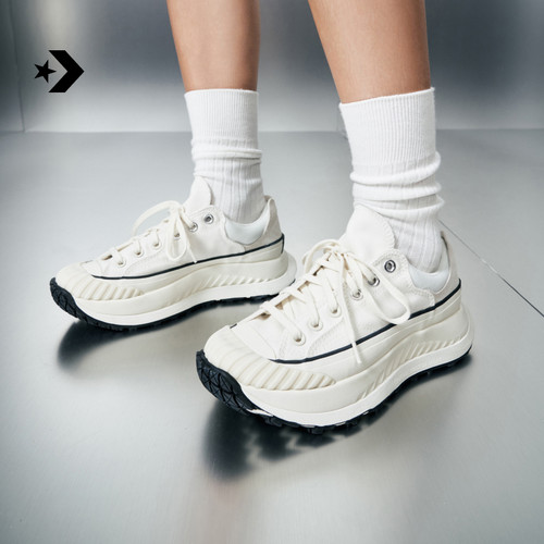 CONVERSE匡威 Chuck 70 AT-CX夏季机能风厚底饼干鞋小白鞋A06556C
