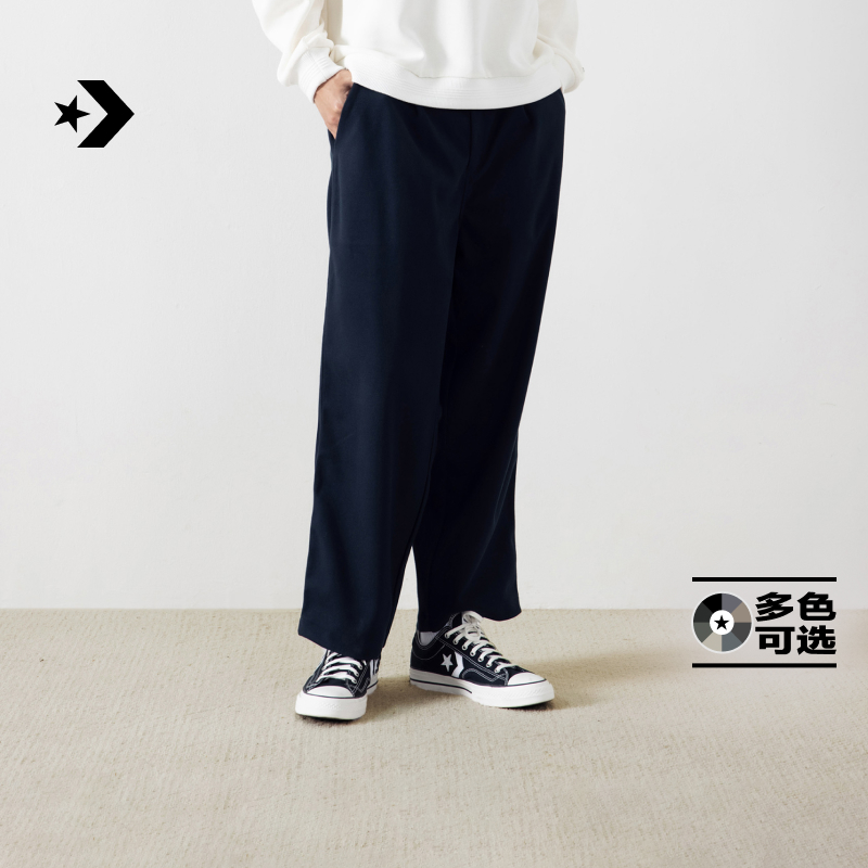 CONVERSE匡威官方 秋冬新品男微弹面料直筒长裤休闲裤子MCJ111