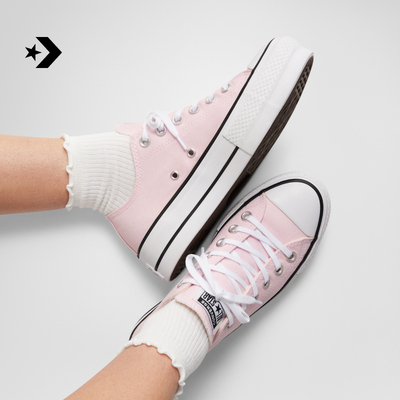 CONVERSE匡威 All Star Lift夏季女经典厚底低帮休闲板鞋A11875C
