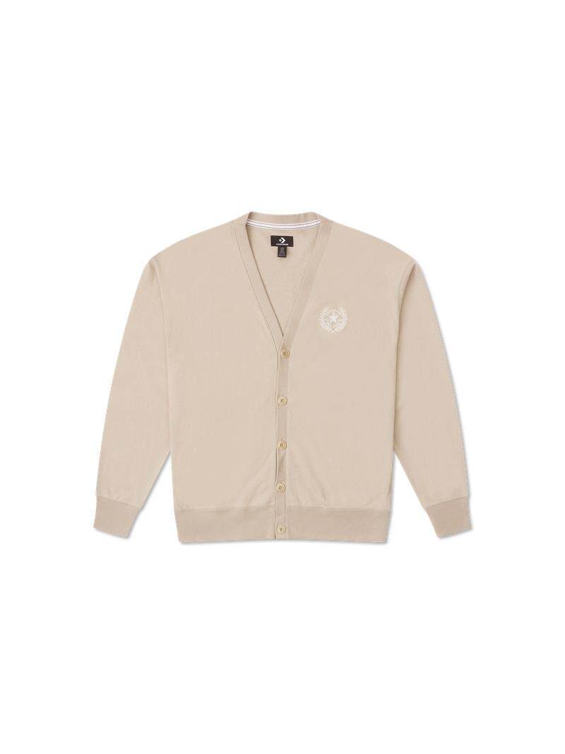 CONVERSE 컨버스 공식 신상 남성 복고풍 대학풍 자수 단추 스웨터 10026000