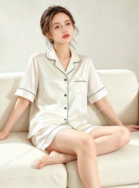 A类6A级40姆米抗皱真丝睡衣女
