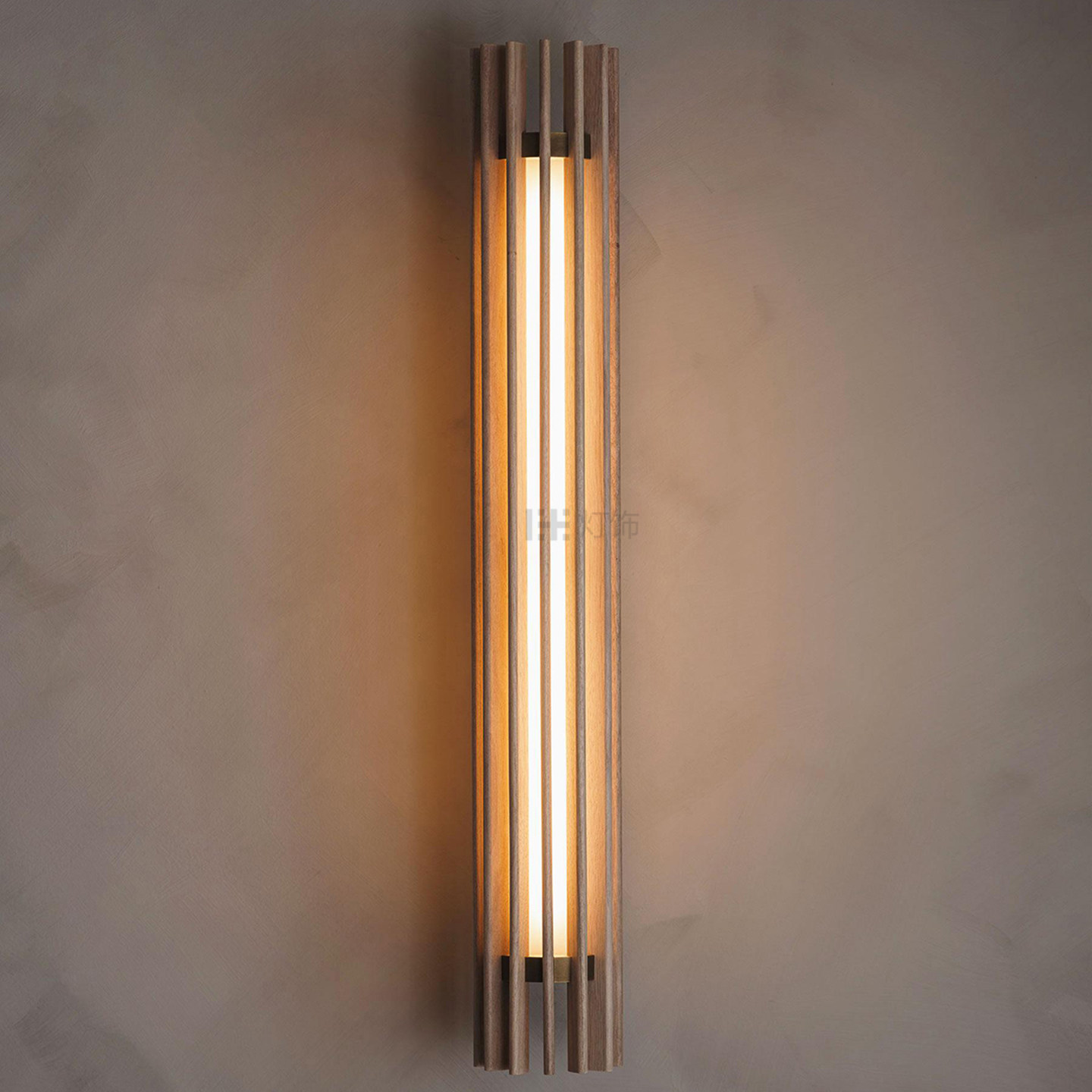 新中式侘寂酒店会所背景壁灯楼梯间别墅日式民宿氛围样板间设计师