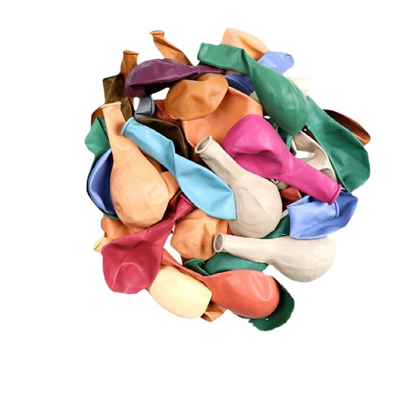 5寸10寸12寸18寸复古色气球生日派对ins跨境亚马逊货源气球链套餐