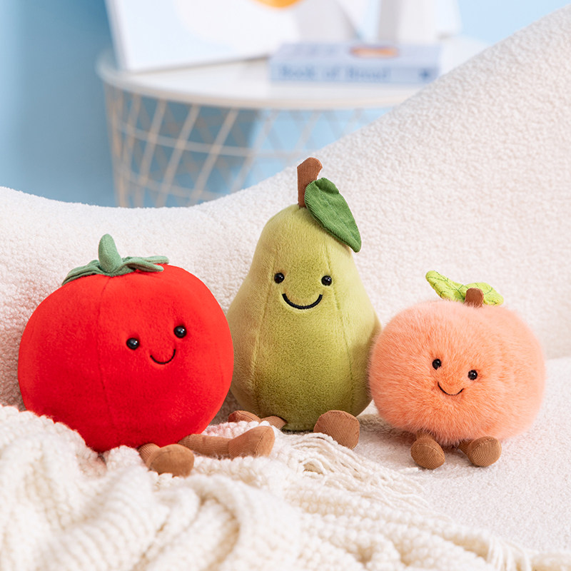 趣味水果番茄水蜜桃梨子公仔西红柿玩偶毛绒玩具蔬菜娃娃抱枕礼物,玩具/童车/益智/积木/模型,毛绒/玩偶/公仔/布艺类玩具,淘宝优惠券,粉丝福利购,淘宝优惠卷