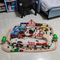 WOODEN RAIL CAR ELECTRIC LITTLE TRAIN SET TRACK KIDS GIFT PUZZLE ASSEMBLING TOY CAR COMPATIBLE BUILDING BLOCKS MEN