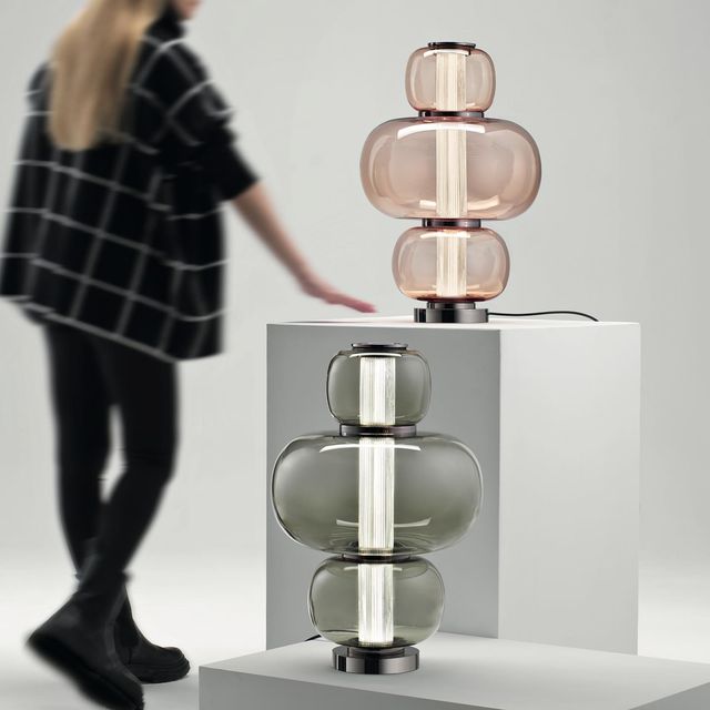 意大利Italamp新款玻璃台灯卧室客厅设计师样板房创意个性装饰灯