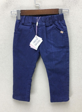 品牌折扣   童装裤子潮款G24-C00830 切