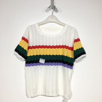 容系列 D99409 时尚针织衫品牌女装折扣