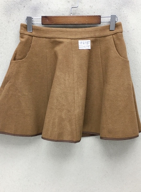 品牌折扣 毛呢短裙潮款 G22-K4190切