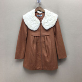 G23 品牌折扣 毛呢大衣潮款 K9919毛领可拆切