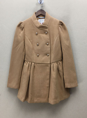 品牌折扣  毛呢大衣潮款 G23-L0574切
