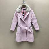 G23 品牌折扣 大衣潮款 L1739毛领可拆切