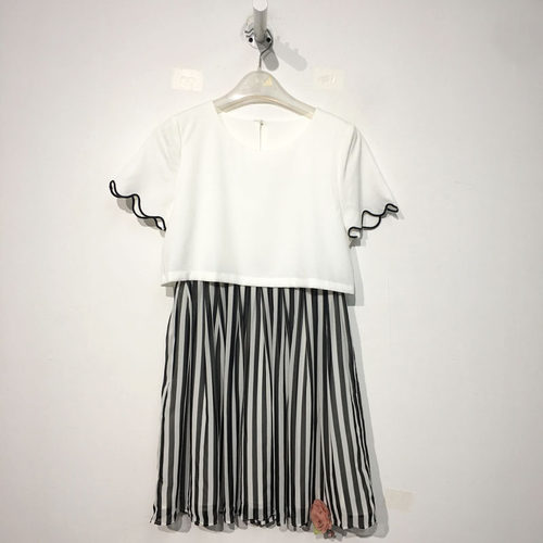 乔系列 D81997 时尚连衣裙品牌女装折扣