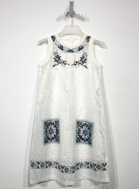 乔系列 D91903 时尚连衣裙两件套品牌女装折扣