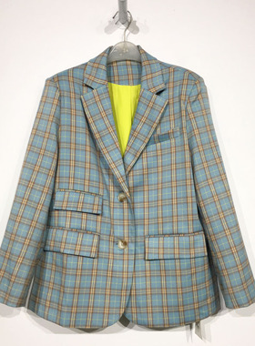 潮系列 D94575 时尚西装外套品牌女装折扣