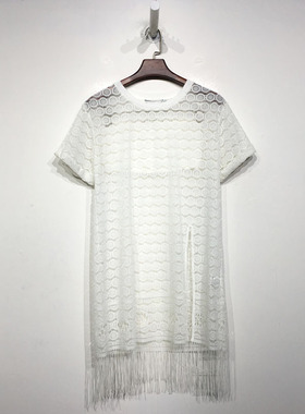 新Z系列  D93835 时尚连衣裙两件套品牌女装折扣 切