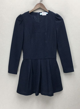 品牌折扣  长袖连衣裙潮款 G23-J0918