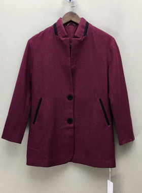 品牌折扣  毛呢大衣潮款 G23-L0403切