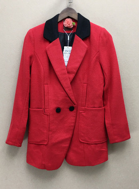 品牌折扣  羊毛大衣潮款 G23-L3064切