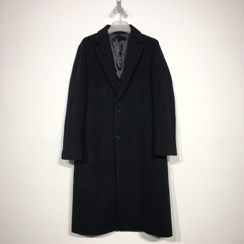 潮系列 D85894 时尚毛呢大衣品牌男装折扣