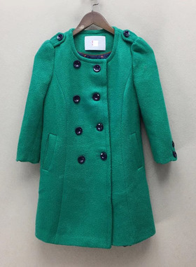 品牌折扣  毛呢大衣潮款 G23-L0575切