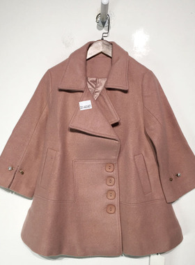 品牌折扣   时尚毛呢外套Z01-A03437