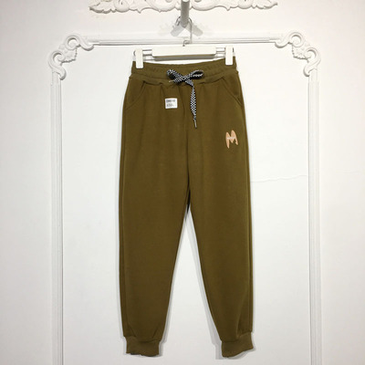 N系列 D98090 时尚绒里卫裤品牌女装折扣